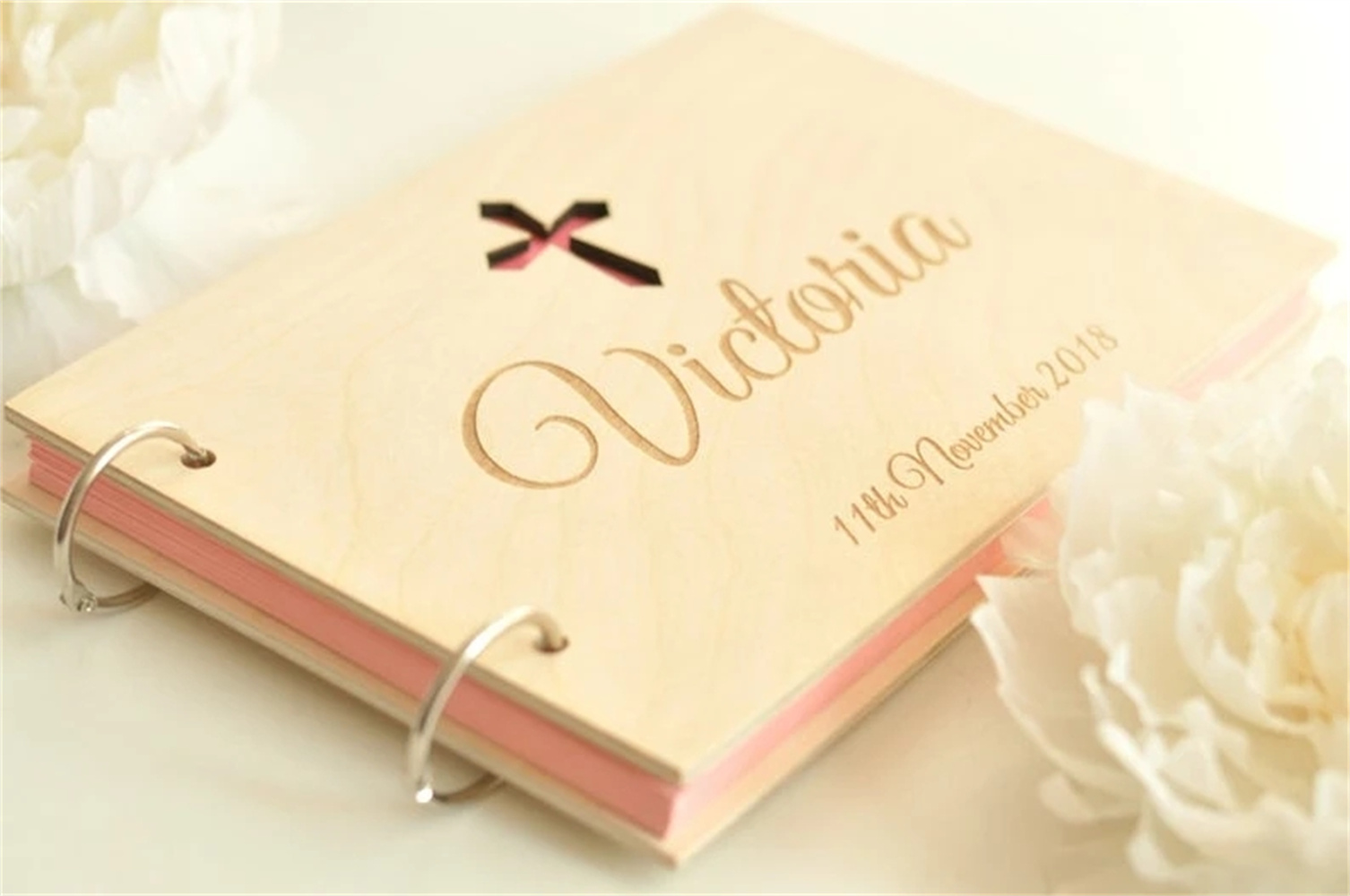 Custom Photo Book - Livre d'or à personnaliser avec texte