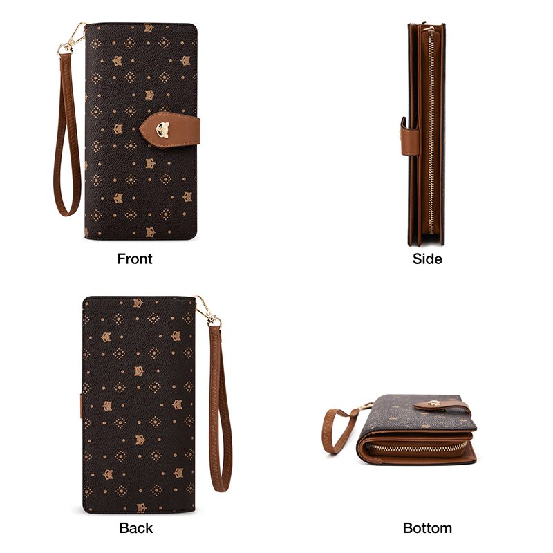 FOXER Portefeuille long pour f - Monogram Keychain Leather avis et prix