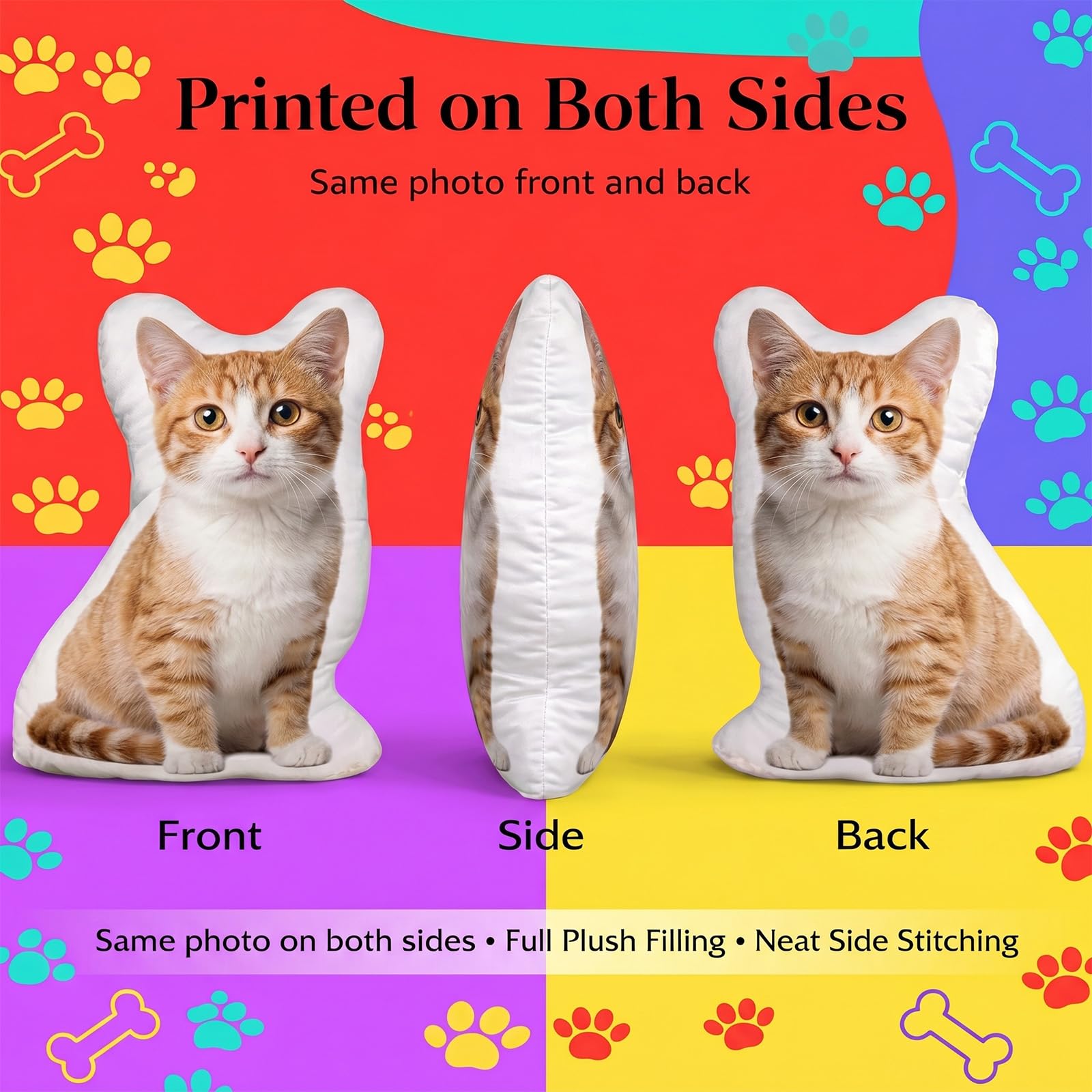 Coussin personnalisé avec phot - Pet Portrait Custom avis et prix